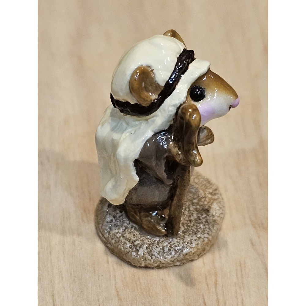 Wee Forest Folk M-122b Shepard Standing Retired Signed AP, No WFF Box 1985 - Picture 8 of 12